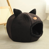 Warm & Fluffy Cat Cave Bed