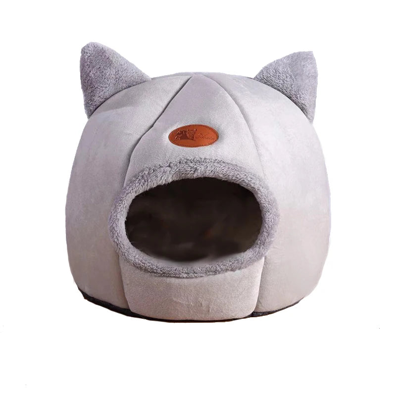Warm & Fluffy Cat Cave Bed